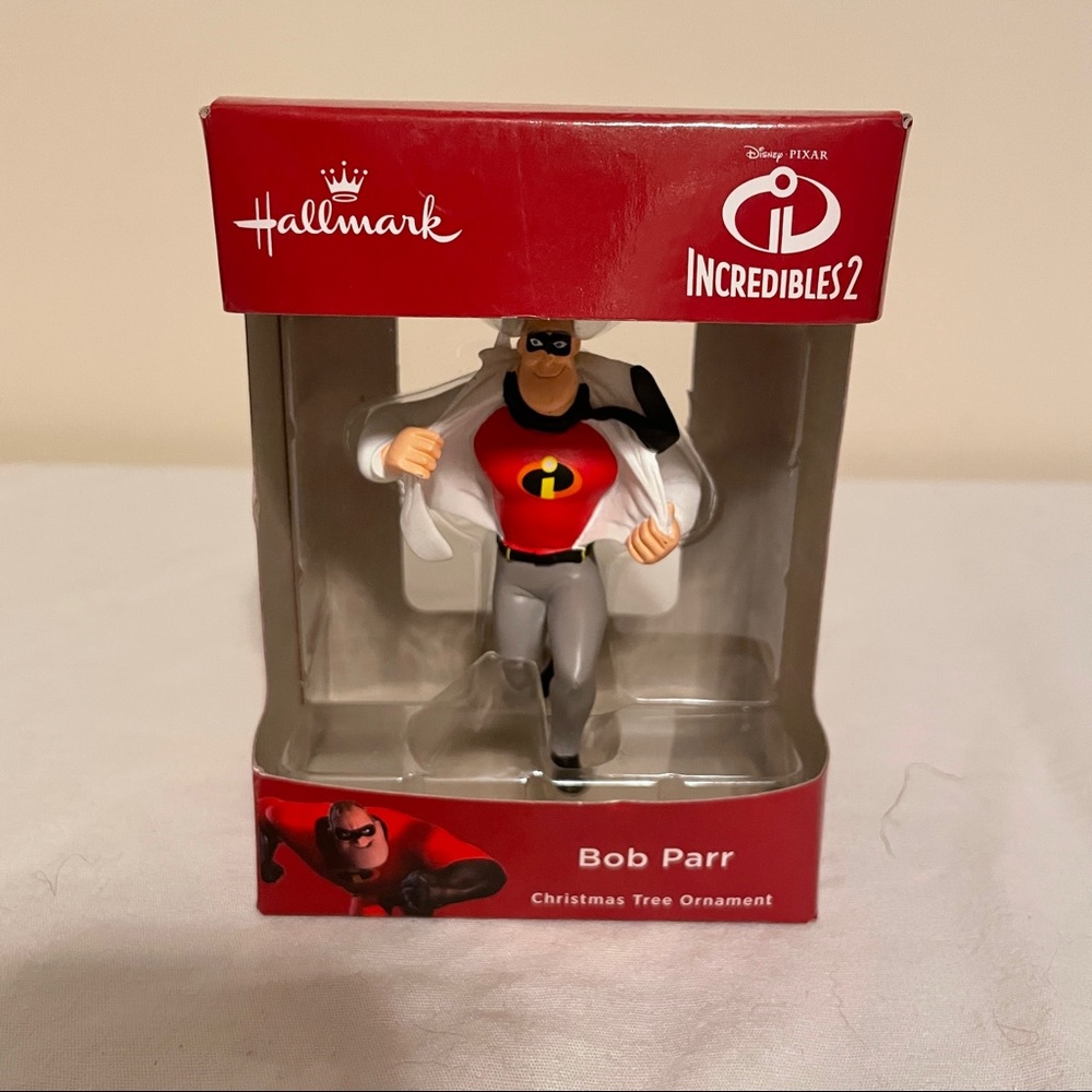 NIB Hallmark Disney The Incredibles 2 Bob Parr Christmas Tree Ornament